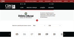 Desktop Screenshot of cepe.com.br